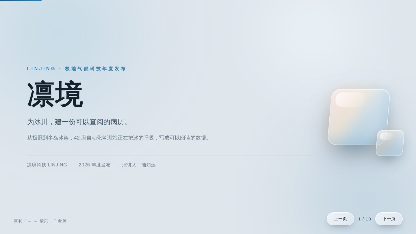 17 冰川晨雾玻璃 Keynote